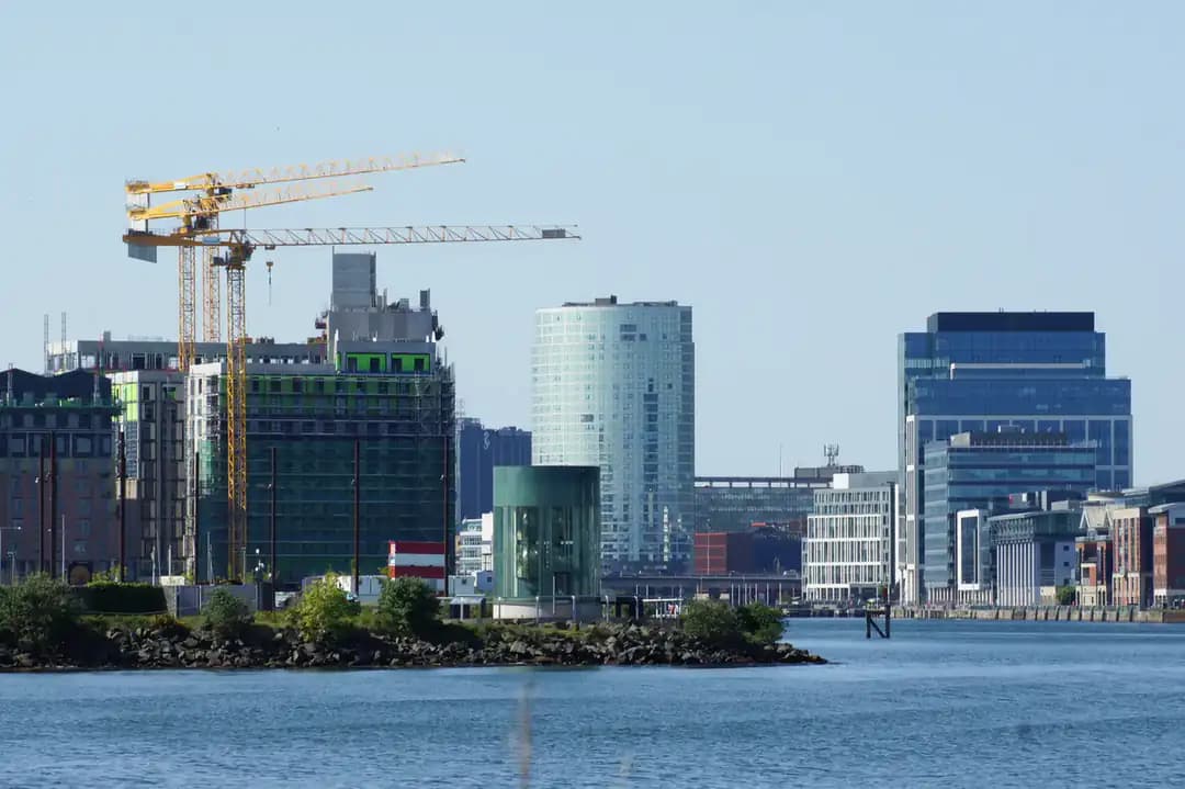 Belfast skyline from City Quays