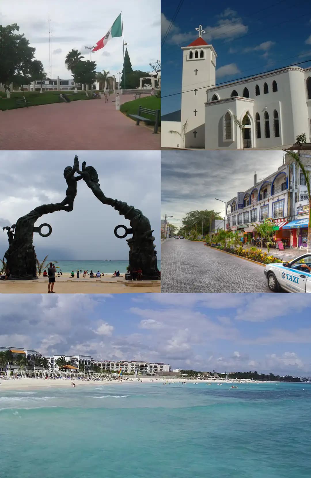 Beach at Playa del Carmen
