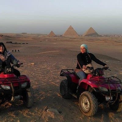 ATV Ride at the Desert of Giza Pyramids