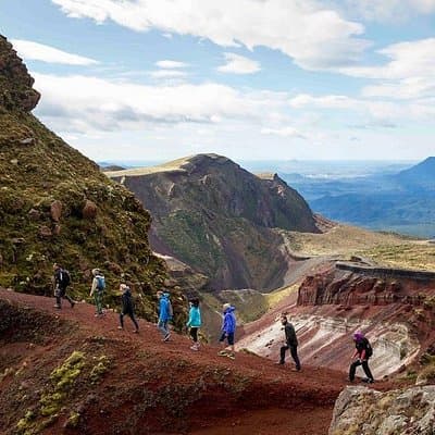 Rotorua Hiking: Mt Tarawera Guided Volcanic Crater Experience