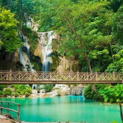 Full Day Tour To Pak Ou Caves, Traditional Village & Kuang Si Waterfall