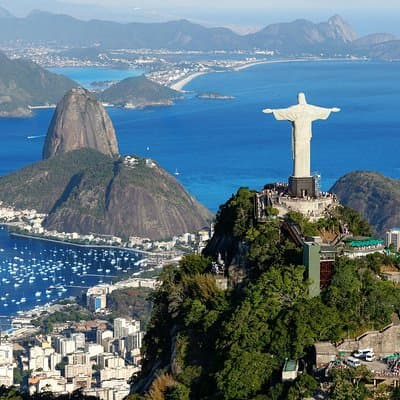 Full Day in Rio Christ Sugarloaf Selaron and Barbecue Lunch