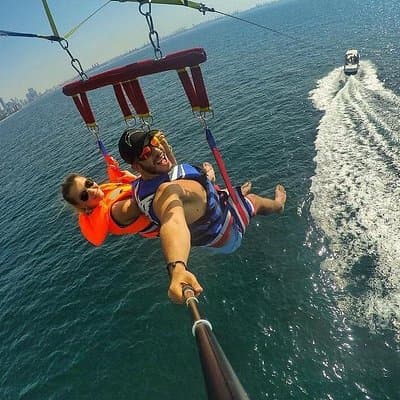 Jumeirah Beach Parasailing Experience in Dubai