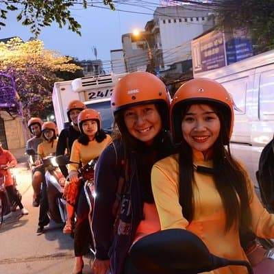Hanoi Motorbike Tours Led By Women: Hanoi By Night Foodie Motorbike Tours