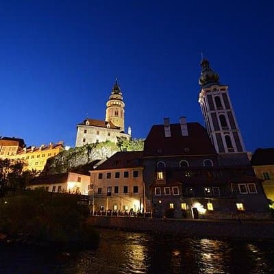 Private evening tour Cesky Krumlov Old Town and Castle area