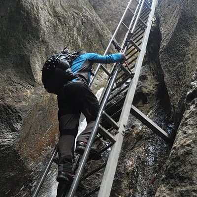 Small-Group Day Trip to the Epic 7 Ladders Canyon from Brasov
