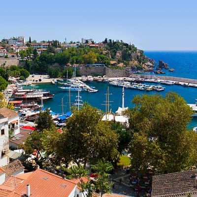 Antalya: City Tour with Boat Trip, Old Town & Waterfalls