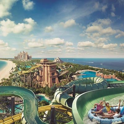Aquaventure World: Waterpark Day Pass (with options for Aquarium)