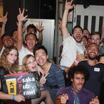 Osaka Pub Crawl and Nightlife Tour