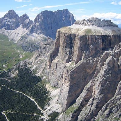 From Bolzano: Private Day Tour by car: The Great Dolomites Road