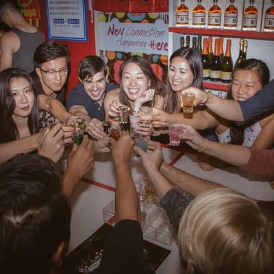 Taipei Nightlife: Pub Crawls / Bar Hopping (2 Different Routes)