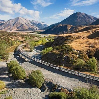 TranzAlpine Train, Arthur's Pass and Castle Hill Day Trip
