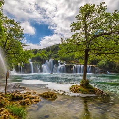 Krka Waterfalls Tour from Split with Boat Ride and Swimming