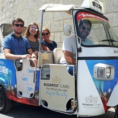 Budapest Private Tuk Tuk Half-Day Tour