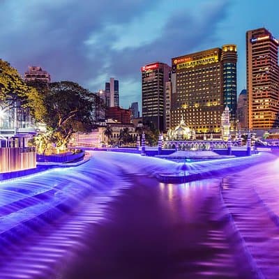 Glittering Night at Lake Symphony, River of Life & Saloma Bridge