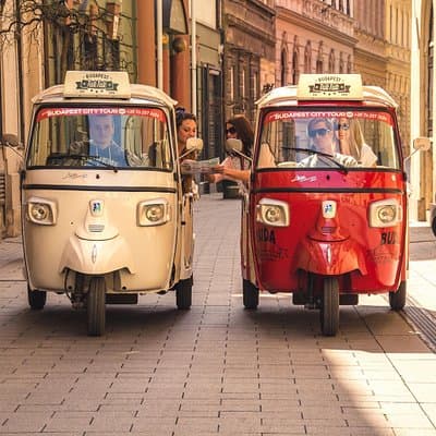 Private Budapest TukTuk Tour: Custom Route, Hotel Pickup