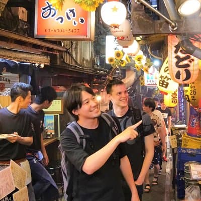 Tokyo Bar Hopping in Shinjuku: Free-flow, Full Dinner, Golden Gai