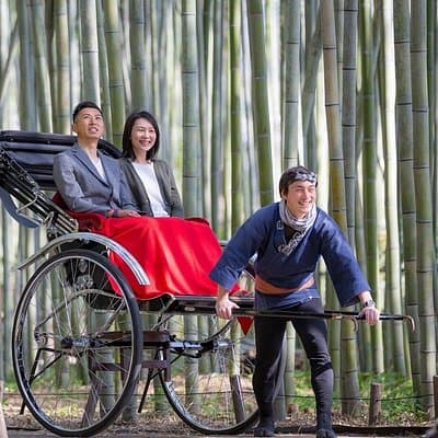 Kyoto Sagano Insider: Rickshaw and Walking Tour
