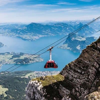 Mount Pilatus Summit from Lucerne With Lake Cruise
