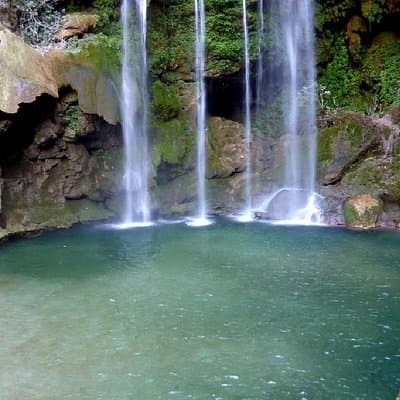 Excursion to the waterfalls and God's Bridge of Akchour