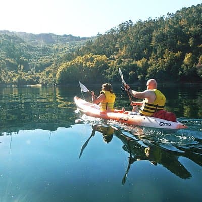 Kayaking and Waterfall in Peneda-Gerês National Park from Porto