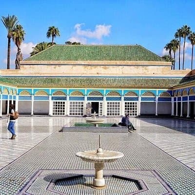 Marrakech City Tour, Bahia Palace, Badii Palace, Majorelle Garden