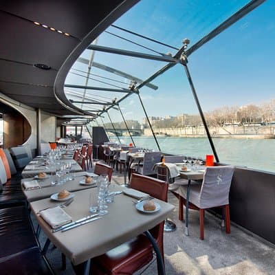 Bateaux Parisiens Seine River Gourmet Lunch & Sightseeing Cruise