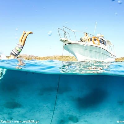 Boat Trip in Crete with Guided Snorkeling and Free Pick up!