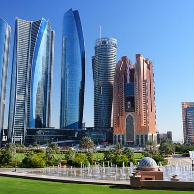 From Abu Dhabi: Grand Mosque, Qasr Al Watan Palace & Etihad Tower