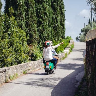 Florence Vespa Tour: Tuscan Hills, Food and Chianti Wine
