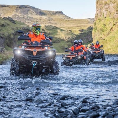 Quad Bike Tour on Black Lava Sands from Mýrdalur