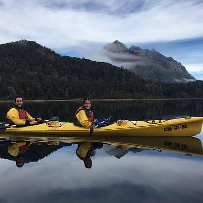 Half a day of kayaking on Lake Moreno in private service