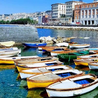 Naples historic center private tour with pizza lunch