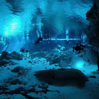 Dive Dos Ojos Cenote: 2 Cavern Dives for Certified Divers