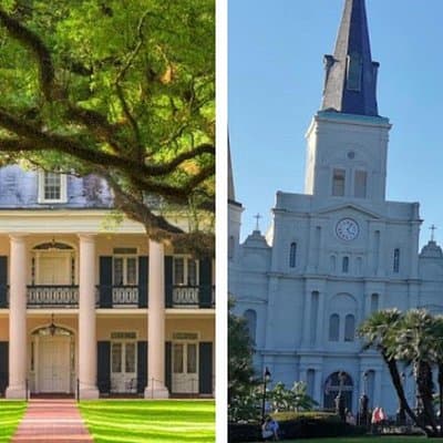 Oak Alley Plantation and New Orleans City and Cemetery Tour