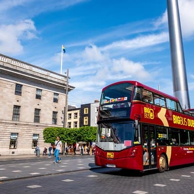 Big Bus Dublin Hop-on, Hop-off Sightseeing Tour with Live Guide