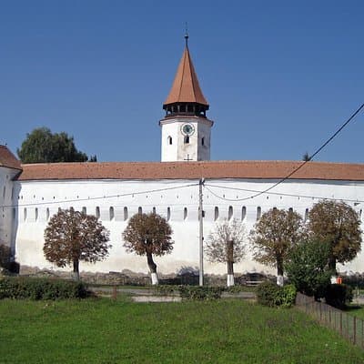 Dracula Castle.Prejmer Fortified Churches .Feldioara Castle from Brasov