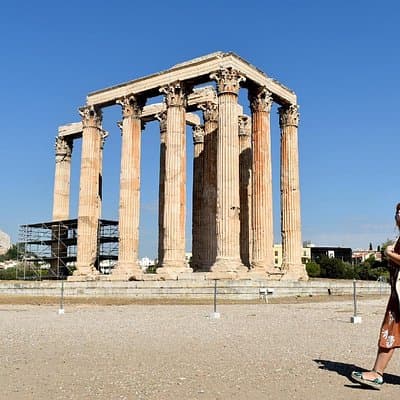 Temple of Olympian Zeus: E-Ticket with Audio Tour on Your Phone