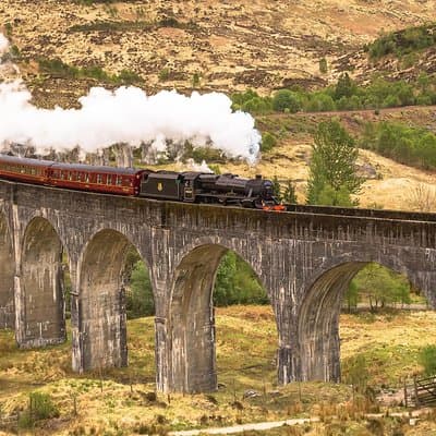 Excursión de un día a Hogwarts Express y al pintoresco Highlands desde Inverness