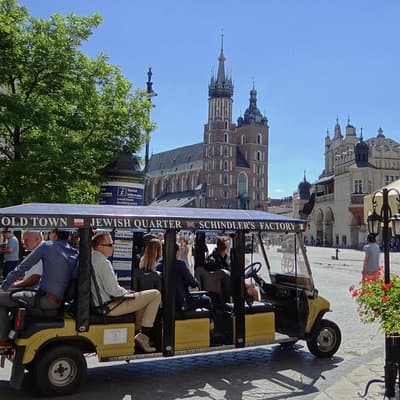 Krakow Grand City Tour by golf cart - All 3 districts