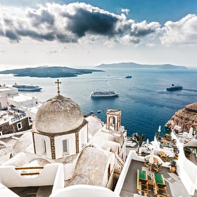 Island Bus Tour: The Majestic Spots Of Santorini