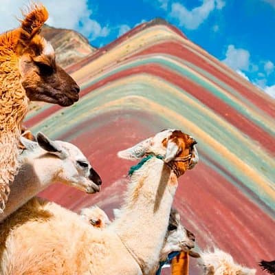 Excursion to Rainbow Mountain Full Day Optional Red Valley
