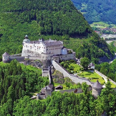 Eagle's Nest and 'The Where Eagles Dare Castle' of Werfen