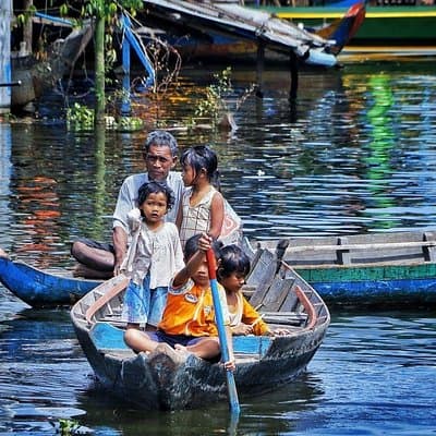 Tonle Sap Lake & Kampong Phluk Village Half-Day Tour