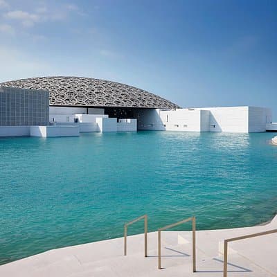 From Dubai: Abu Dhabi Day Tour with Grand Mosque & Louvre Museum