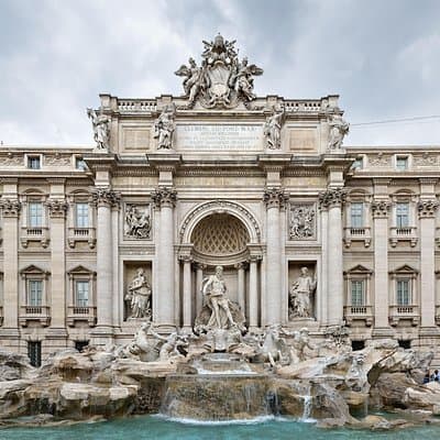 Rome: Trevi Fountain District and Underground Domus Guided Tour