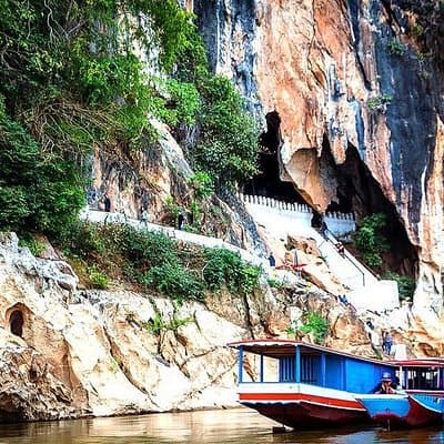 Luang Prabang World Heritage, Pak Ou Caves, River Sunset Cruise
