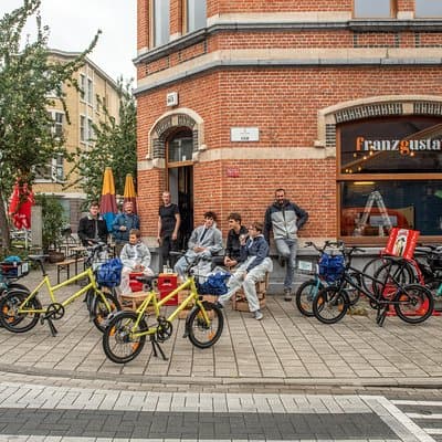 Bicycle tour in historic Ghent