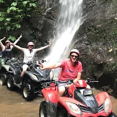 Ubud ATV Quad Bike Tunnel Waterfall Tour