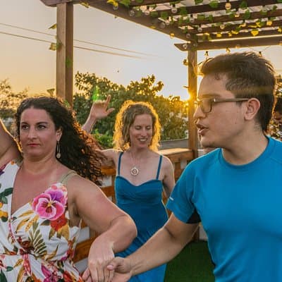 Dance Class In a Secret Rooftop Of The Old City